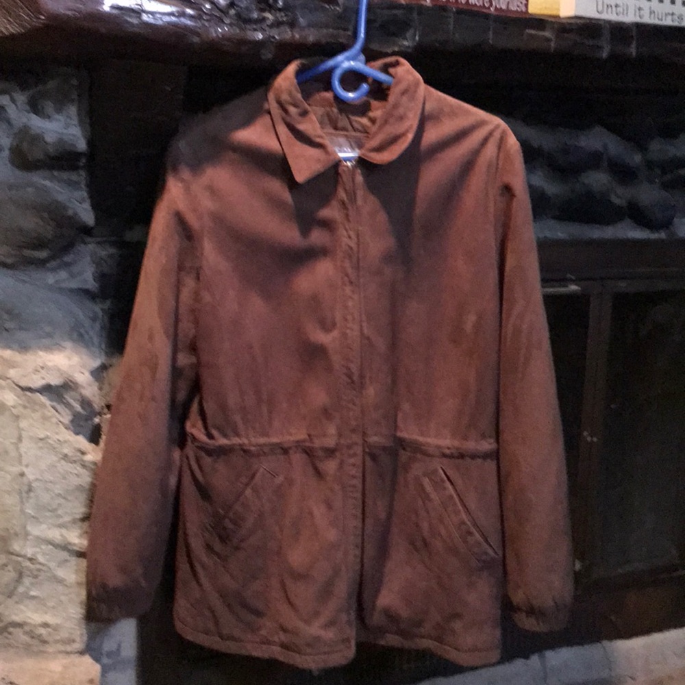 Wilson leather/suede women’s Large jacket